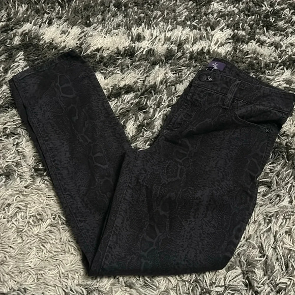 Snakeskin Look NYDJ Not your Daughters Jeans - Picture 1 of 7